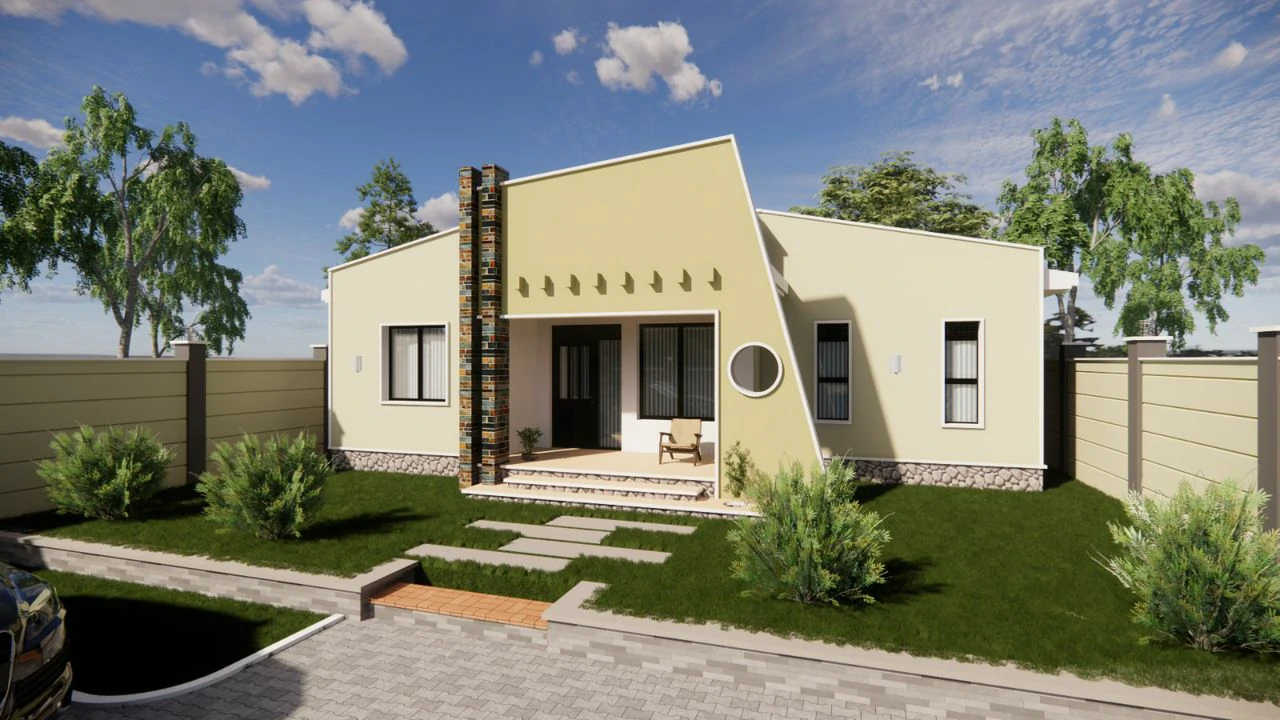 3-Bedroom House on a 50×100 ft plot